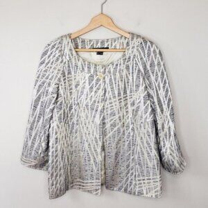 Ellen Tracy | Single Button Swing Jacket Size 6